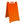 Plasticade 130-O Signicade A Frame Plain Portable Folding Sidewalk Sign, Orange