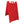 Plasticade 130-R Signicade A Frame Plain Portable Folding Sidewalk Sign, Red