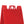 Plasticade 130-R Signicade A Frame Plain Portable Folding Sidewalk Sign, Red