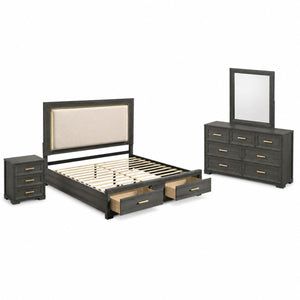Colorado - Bedroom Set With Upholstered LED Headboard
