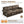 Luxuriously Comfortable Cloud Couch Sofa With Elegant Rolled Arms & Pleated Skirt Design