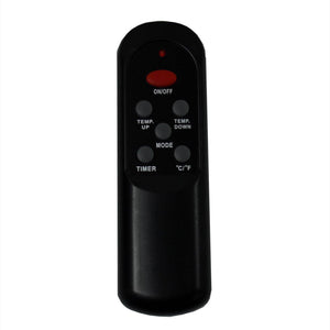 Lifesmart 6 Element 1500W Electric Infrared Quartz Space Heater, Brown (2 Pack)