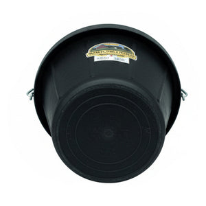 Little Giant 12-Quart Flexible All-Purpose Rubber Bucket Pail with Steel Handle