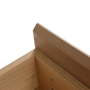 Wall Mounted Bathroom Vanity With Resin Sink And Soft Close Drawer In Imitative - Imitative Oak