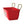 Little Giant 4.5 Quart Heavy Duty Feed Trough Bucket Fence Feeder, Red (2 Pack)