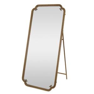 Full Length Mirror With Stand, Floor Standing Dressing For Bedroom - Antique Gold
