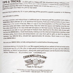 CookinPellets 40 Pound Bag Apple Mash Hard Maple Smoker Wood Pellets, (3 Pack)