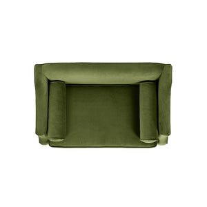 Paloma 35.5" Dog Sofa Bed - Medium in Olive
