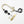 3 In 1 Kitchen Faucet With Press Type Glass Rinser, High Arc Pull Down Sprayer