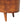 Solid Wood Chestnut Rounded Lid-Up Blanket Box