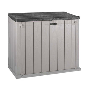 Toomax Stora Way All Weather 4.25' x 2.5' Storage Shed, Taupe Gray/Anthracite - TRAPSKI