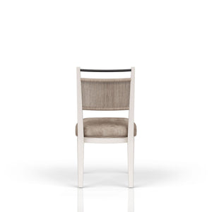 Rope Back Chair - Beige / Carmel