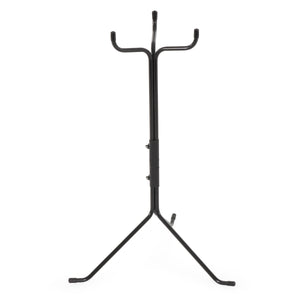 API Weather Resistant Heated Bird Bath with Round Basin and Metal Stand, Black