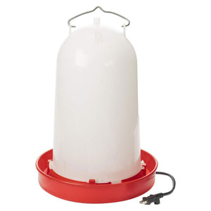 API HPW33 3 Gallon Heated Poultry Chicken Waterer Drinking Water Tank Trough