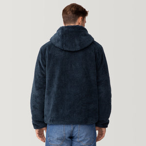 Men's Atlas Hooded Quilted Reversible Sherpa Jacket