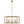 27' Modern Golden Geometric 8-Light Chandelier
