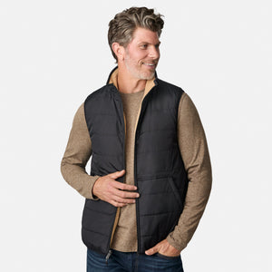 Men's Atlas II Quilted Reversible Sherpa Vest