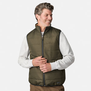 Men's Atlas II Quilted Reversible Sherpa Vest