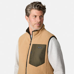 Men's Atlas II Quilted Reversible Sherpa Vest