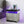 Modern LED Nightstand with 2 Drawers for Bedroom