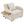 Convertible Single Chair Bed With Computer Board And USB Ports, 3 In 1 Sofa Bed - Beige