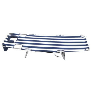 Ostrich The Backpack Chaise Lounge, Facedown Beach Camping Chair w/ Storage Bag