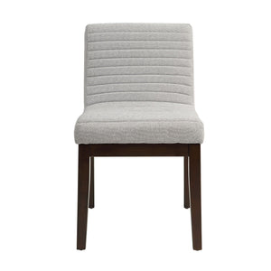 Edwyn Linen Side Chair (Set of 2) - Gray