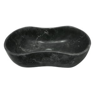Bathroom Vessel Sink With Wavy Design