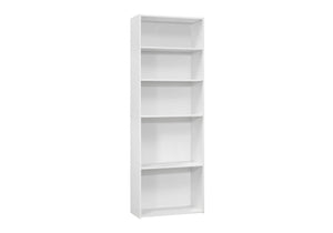 6-Tier Transitional Bookshelf for Office