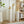 3-Piece Modern Metal Vase Set - White & Gold