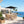 Rectangular Patio Umbrella With Crank Tilt, Polyester UV-Resistant Canopy