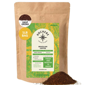 Kochere Coffee Brazilian Santos Medium Roast - Smooth, Elegant, Cocoa Notes