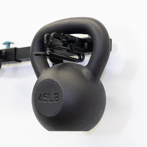 Lone Peak Ski Rack | Adjustable Wall Storage System | Holds 5 Pairs of Skis