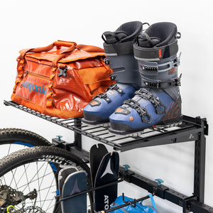 G-Adventure + Shelf | Adjustable Wall Storage System | Holds 300 lbs