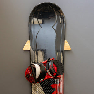 Taos Snowboard Storage | Minimalist Wood Display Rack