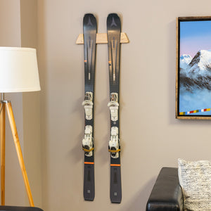 Vail Ski Display | Minimalist Wood Rack | Large