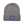 Gray Knit Beanie w/ Navy Eagle Circle Logo