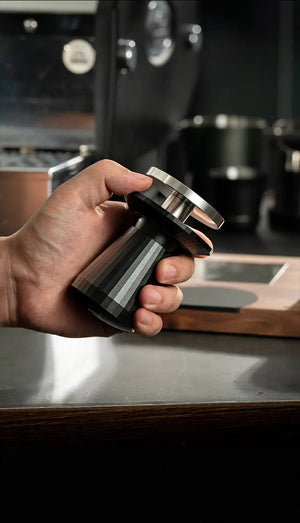 Black Myth Impact Tamper - 30LB Constant Force Spring Espresso Tamper Under $49