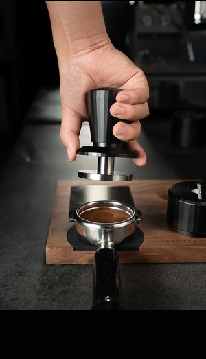 Black Myth Impact Tamper - 30LB Constant Force Spring Espresso Tamper Under $49