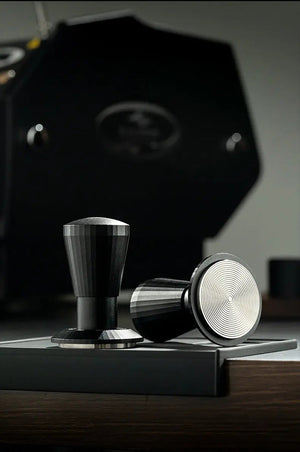 Black Myth Impact Tamper - 30LB Constant Force Spring Espresso Tamper Under $49