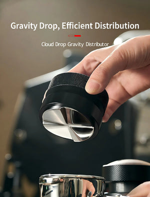 Best Espresso Distributor for Home Baristas - Cloud Drop Gravity Self-Leveling Tool Under $25