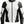 Men’s Faux Leather Black and White Leather Jacket