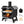 12 Inch Outdoor Pizza Oven with Pizza Stone for Patio Backyard Camping BBQ-Black