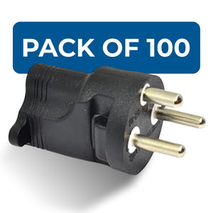 Denmark Travel Adapter - Type K - Industrial Grade (IG-20) - TRAPSKI