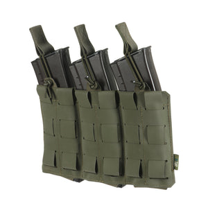 M-Tac Elastic Triple Mag Pouch Elite Laser Cut