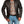 Men's Casual Style Classic Leather Jacket - Dark Brown