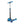 Hurtle ScootKid 3 Wheel Toddler Child Ride On Toy Scooter w/ LED Wheels, Blue