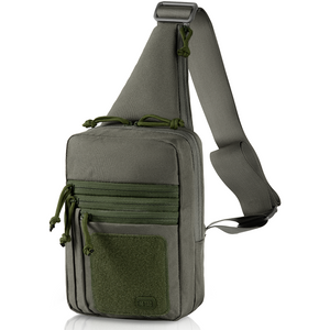 M-Tac Tactical Bag Shoulder Chest Pack with Sling & Loop Panel