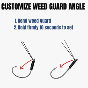 Reaction Tackle Wacky Neko Hooks- 25 Pack