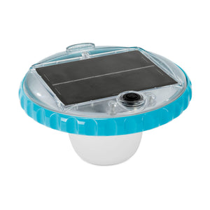 Intex 28690E Solar Powered LED Floating Pool Night Light, Auto On Color Changing